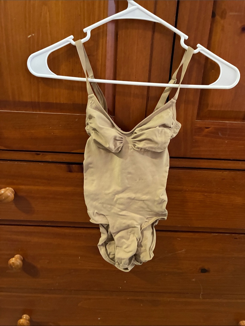 SKIMS Nude Beige Shapewear Bodysuit